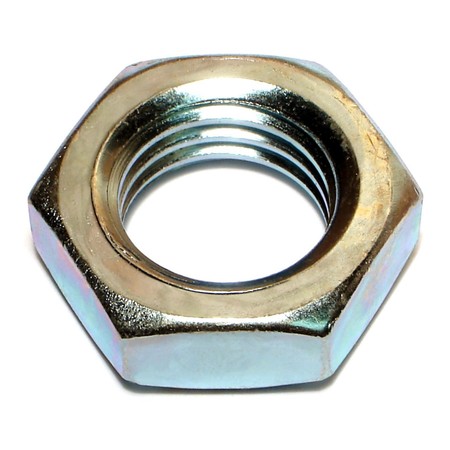 MIDWEST FASTENER Lock Nut, 1"-8, Steel, Zinc Plated, 10 PK 09235